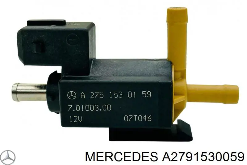 A2791530059 Mercedes клапан регулювання тиску надуву
