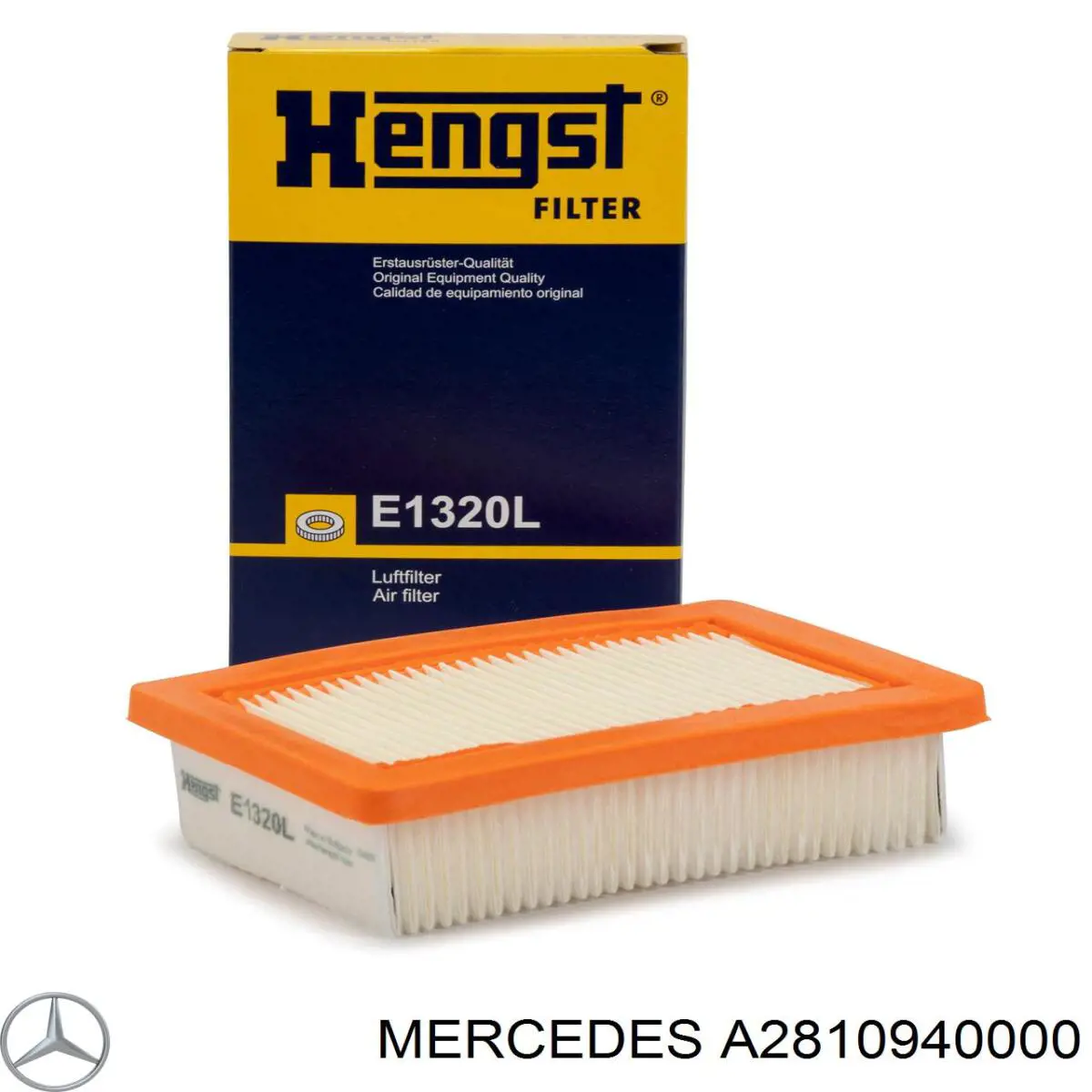 Купити A2810940000 Mercedes Автомобільний фільтр повітря