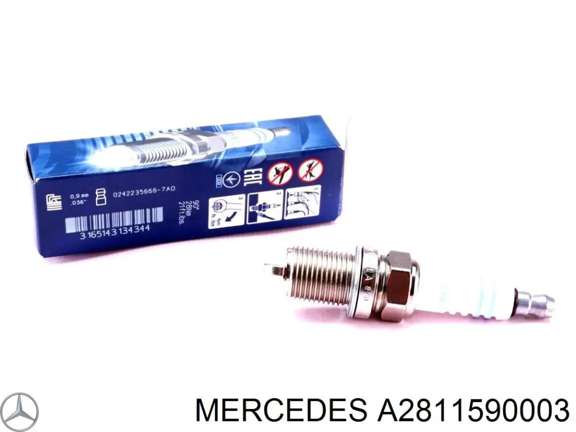 Купити A2811590003 Mercedes Свічка запалювання