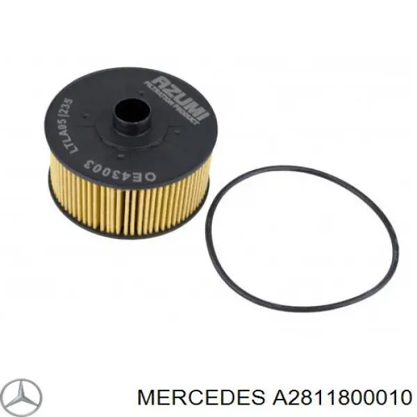 Кришка масляного фільтра A2811800010 Mercedes
