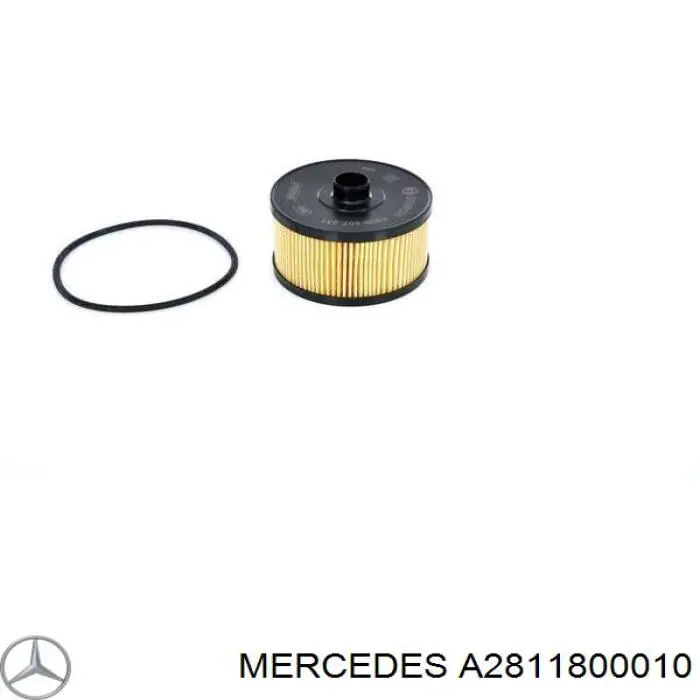 A2811800010 Mercedes Кришка масляного фільтра
