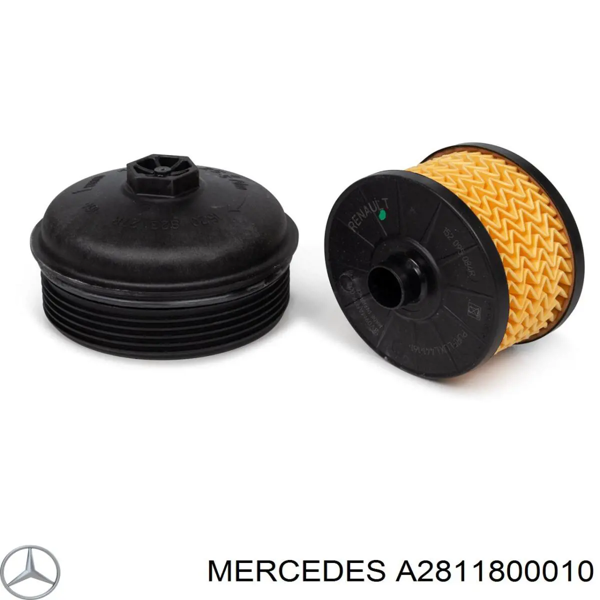 Купити A2811800010 Mercedes Кришка масляного фільтра
