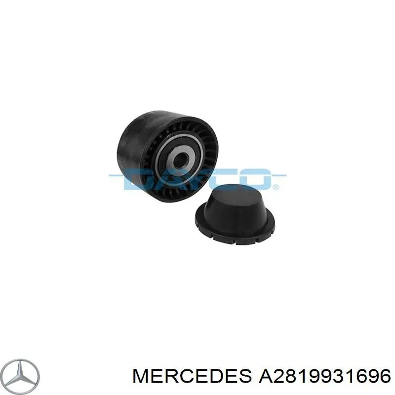 Клиновий ремінь Mercedes A2819931696 ціна, від 14.29 USD