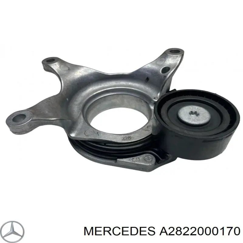 Натягувач приводного ременя Mercedes A2822000170 ціна, від 124.25 USD