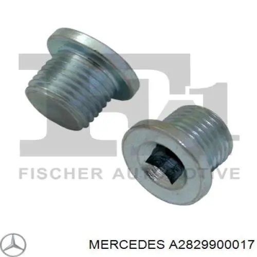 Пробка піддона двигуна Mercedes A2829900017 ціна, від 2.12 USD