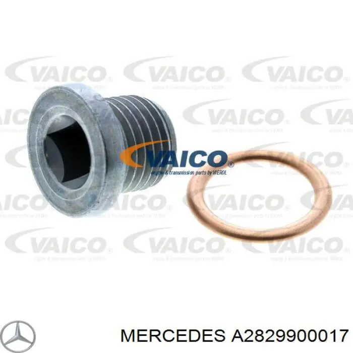 A2829900017 Mercedes Пробка піддона двигуна