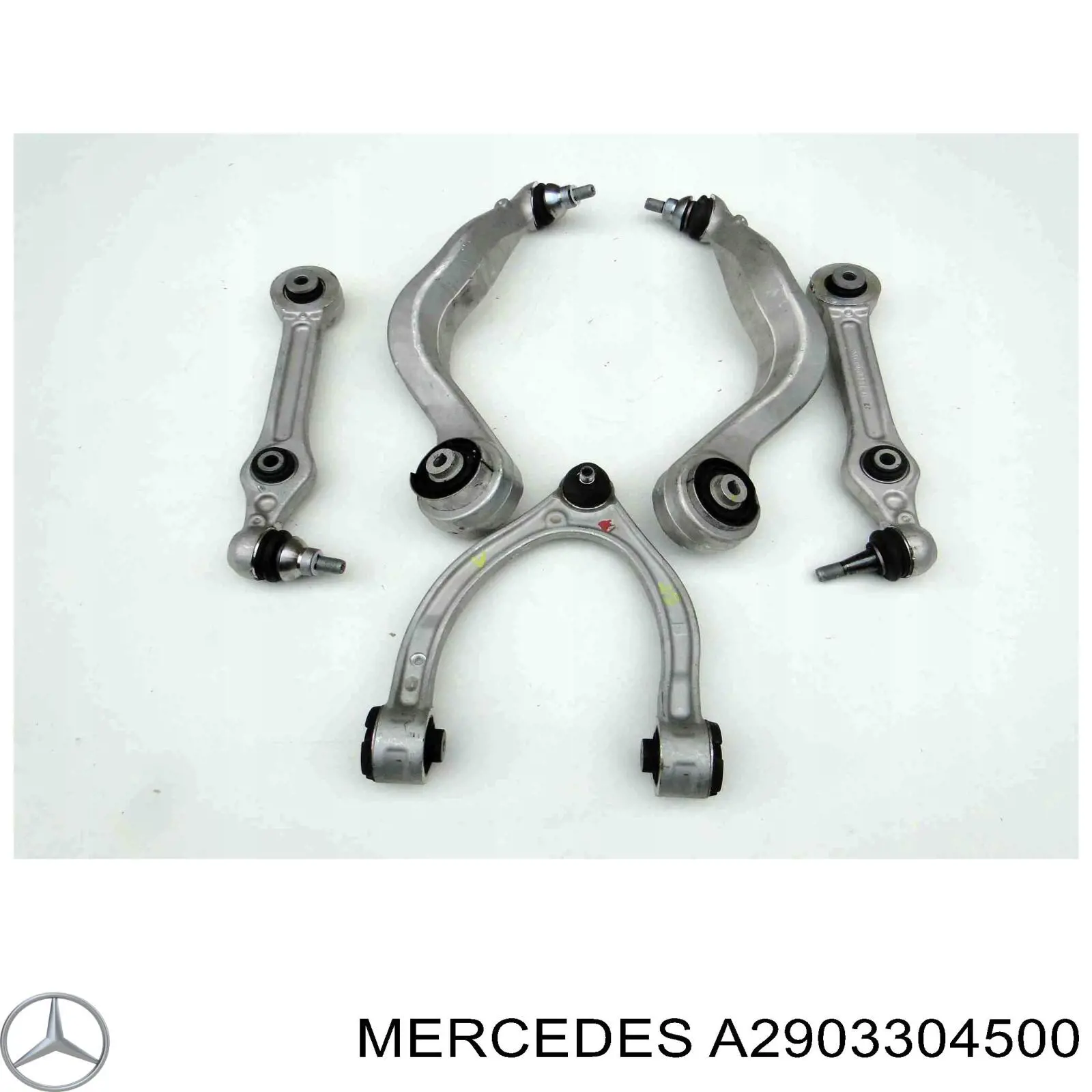 Купити A2903304500 Mercedes Важіль передньої підвіски верхній, лівий
