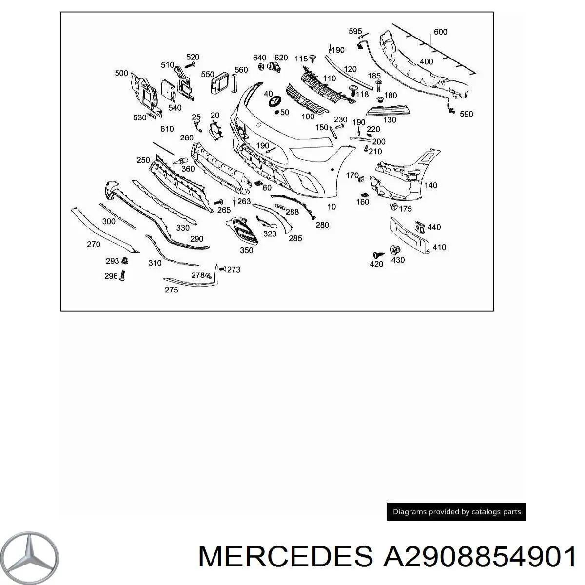  A2908854901 Mercedes