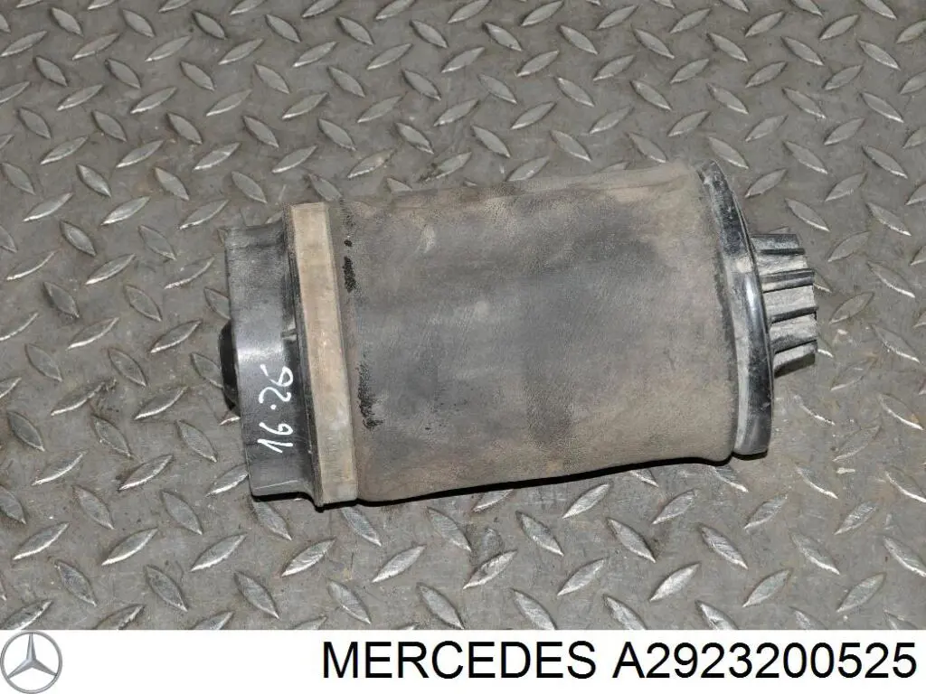 Пневмоподушка/Пневморессора моста заднього A2923200525 Mercedes