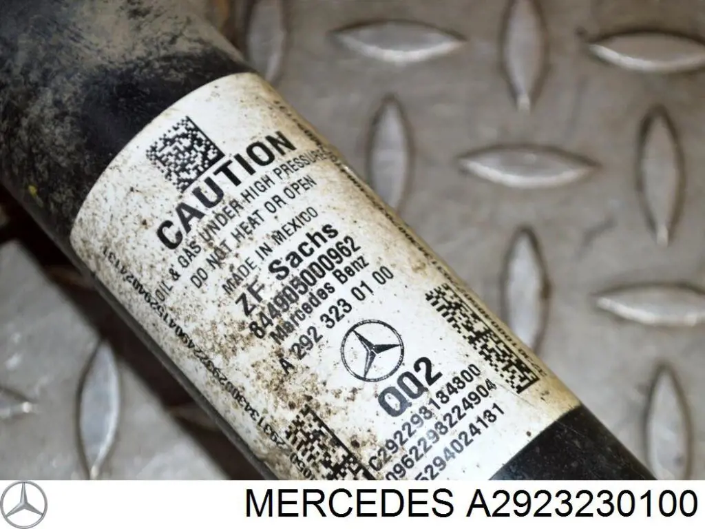 Купити A2923230100 Mercedes Амортизатор передньої підвіски