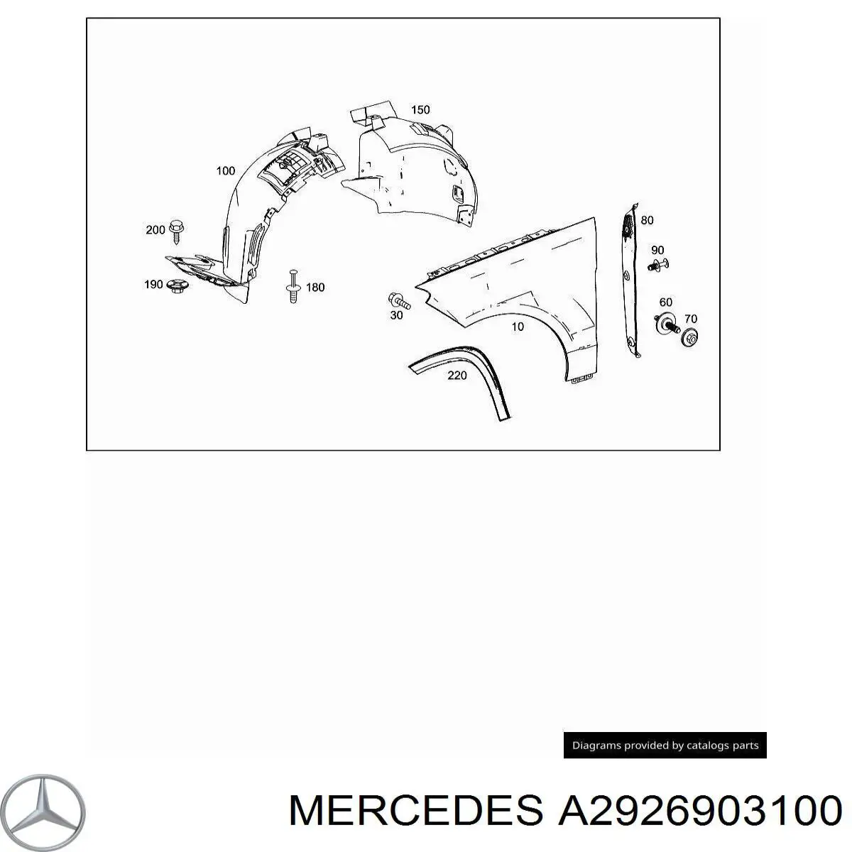  A2926903100 Mercedes