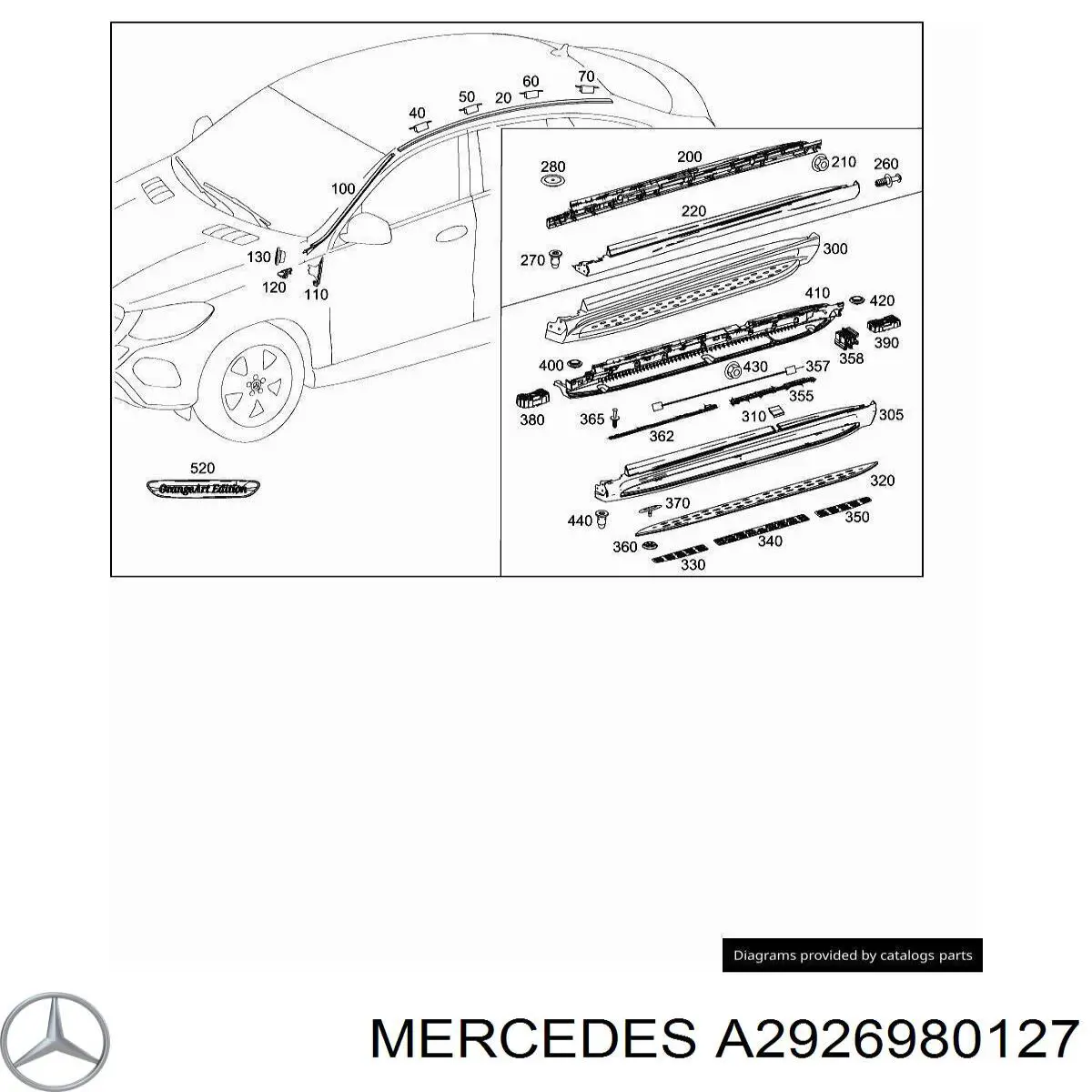 A2926980127 Mercedes 