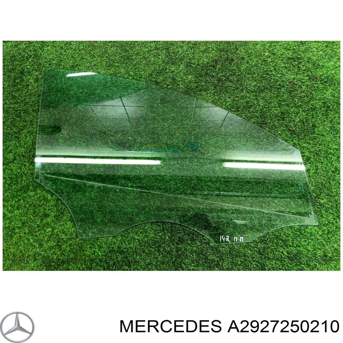Скло передньої правої двері Mercedes A2927250210 ціна, від 105.46 USD