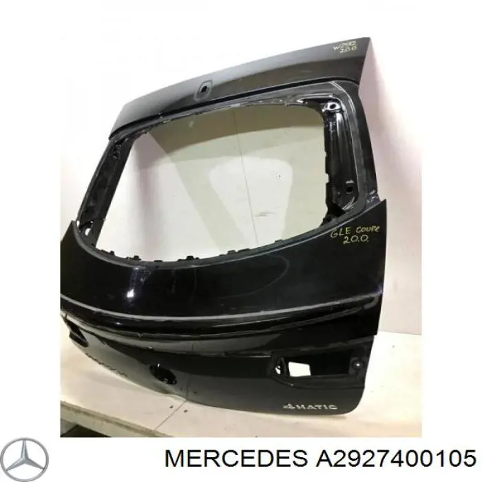 Купити A2927400105 Mercedes Задня ляда