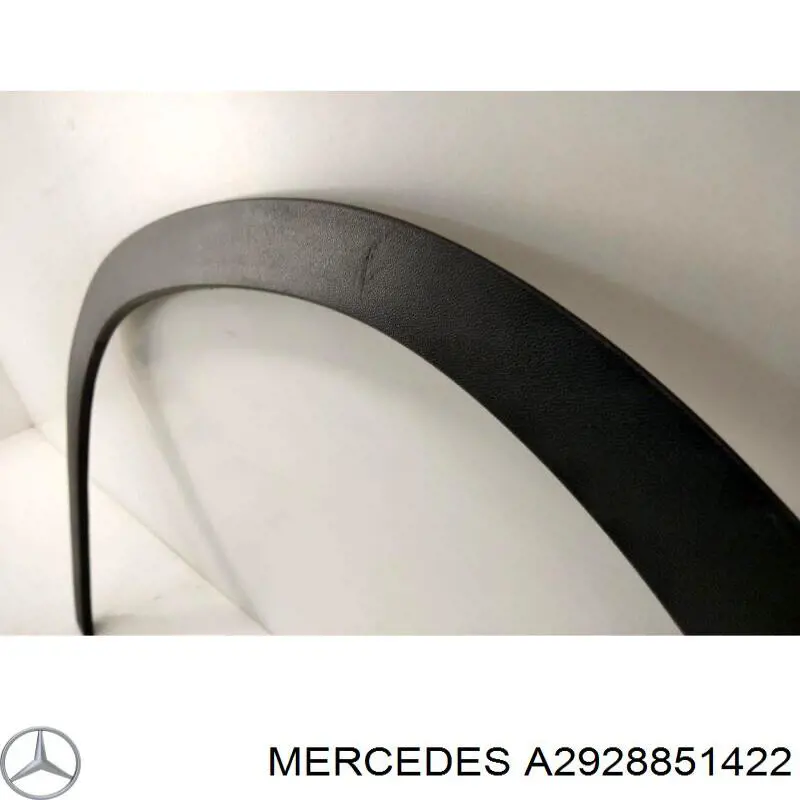 Розширювач задньої арки колеса, лівий Mercedes A2928851422 ціна, від 126.69 USD