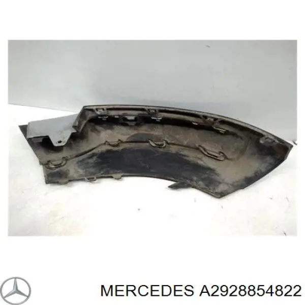 Накладка бампера переднього A2928854822 Mercedes