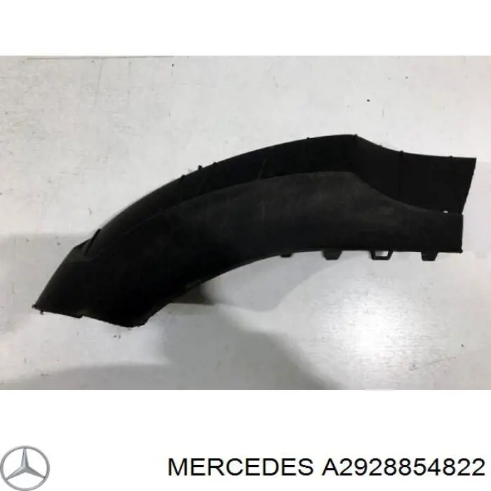 A2928854822 Mercedes Переднє ікло бампера