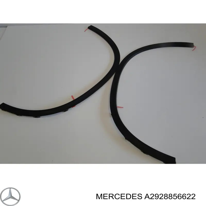 Купити A2928856622 Mercedes Розширювач передньої арки колеса, правий