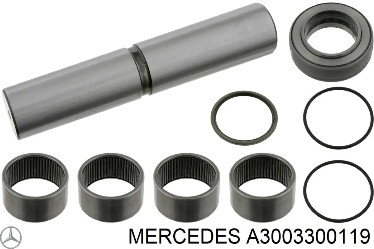 Ремкомплект шкворня поворотного кулака Mercedes A3003300119 ціна, від 195.50 USD
