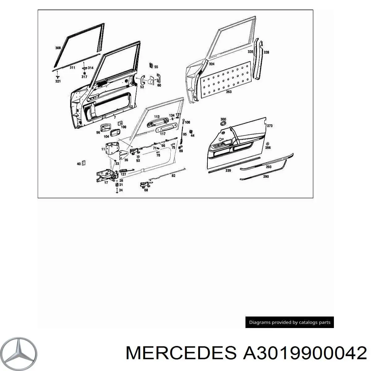 Купити A3019900042 Mercedes 