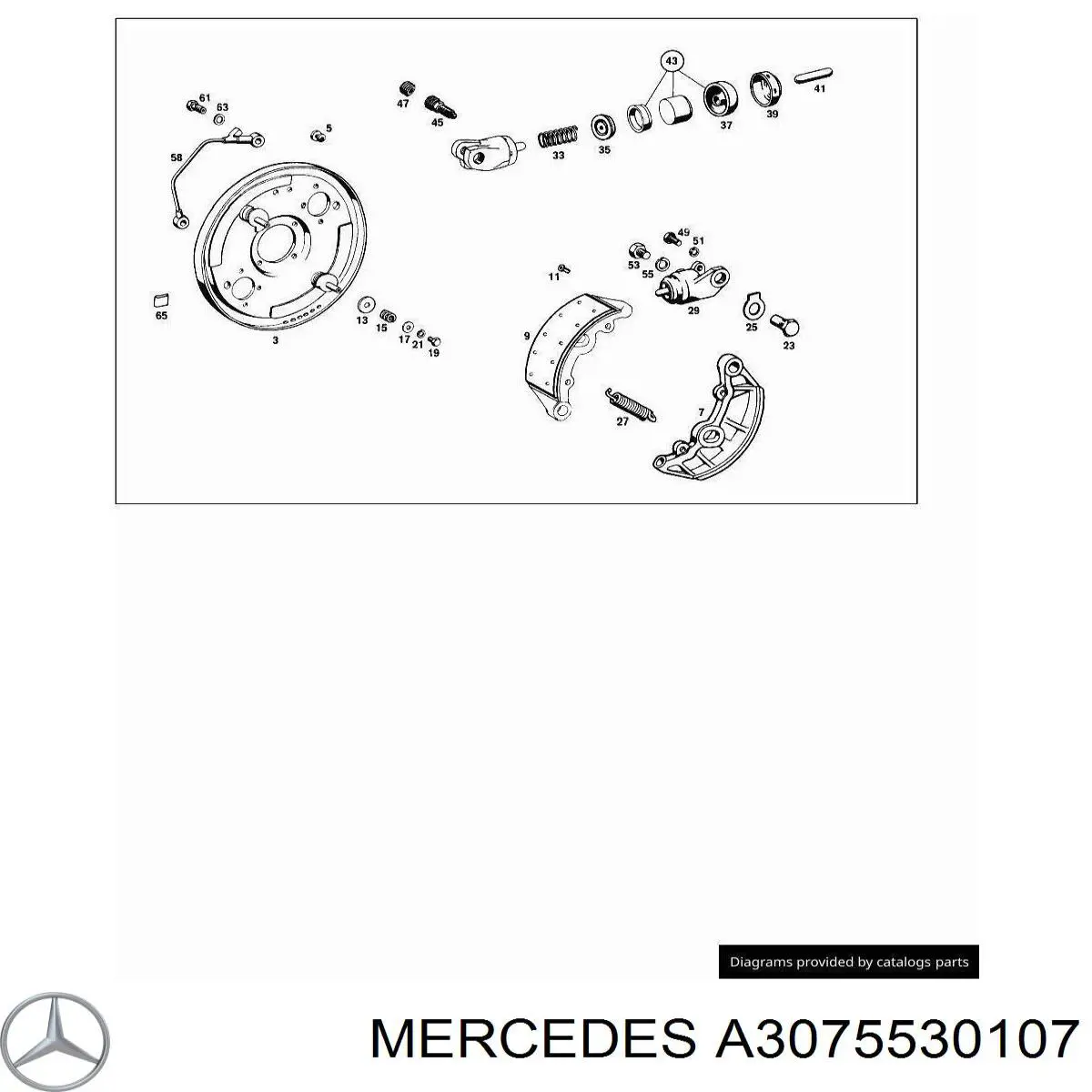 Штуцер прокачування супорту гальмівного, переднього Mercedes A3075530107 ціна, від 1.33 USD