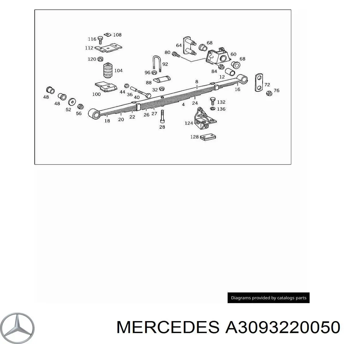 A3093220050 Mercedes 