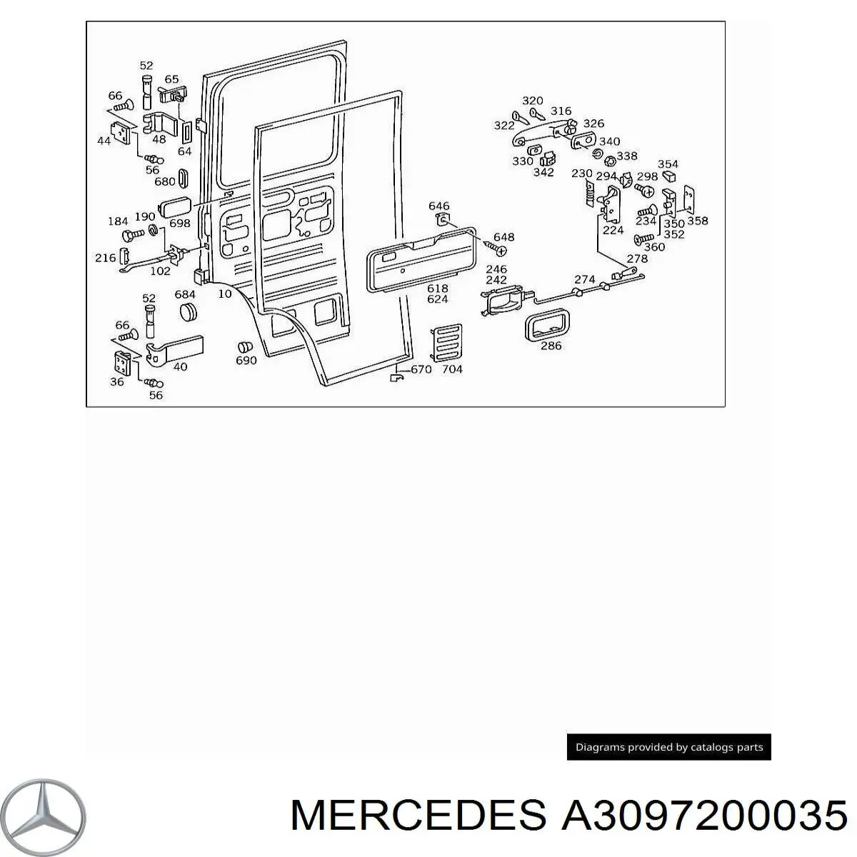 Купити 1007208 Autotechteile Замок передньої лівої двері