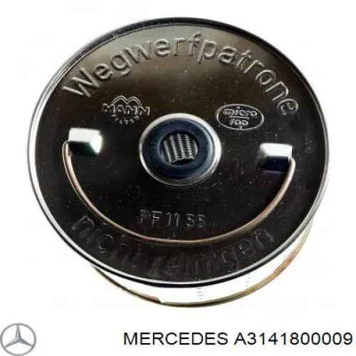 Фільтр масляний A3141800009 Mercedes