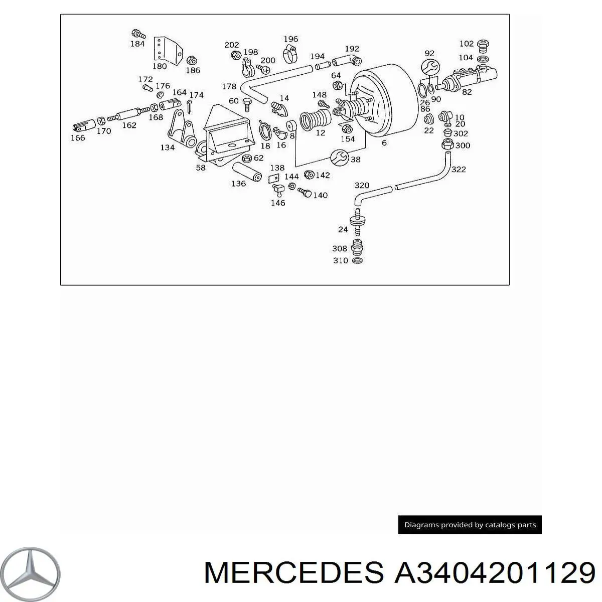 A3404201129 Mercedes 