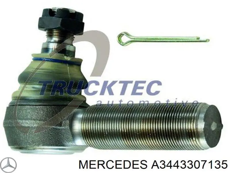 A3443307135 Mercedes Зовнішній наконечник рульової тяги