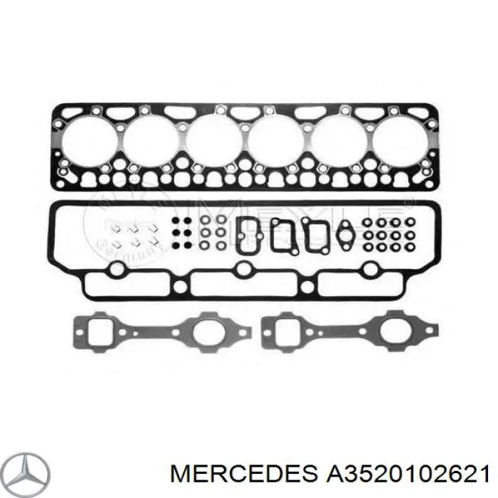 A3520102621 Mercedes Комплект прокладок двигуна, верхній