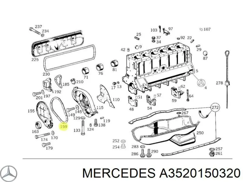 A3520150320 Mercedes 