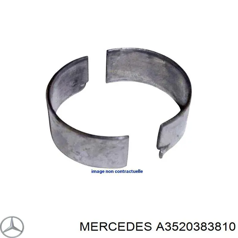 Вкладиші колінвала, шатунні, комплект, стандарт (STD) на Mercedes Truck LP 