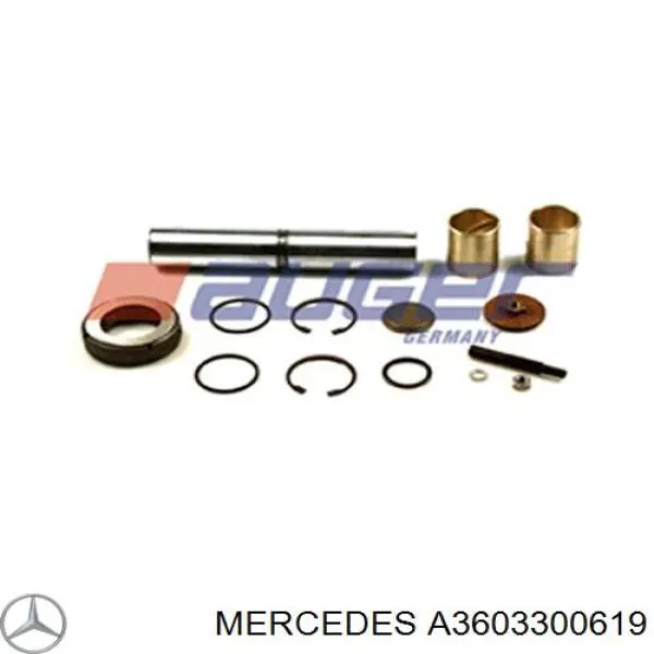 Ремкомплект шкворня поворотного кулака Mercedes A3603300619 ціна, від 16.20 USD