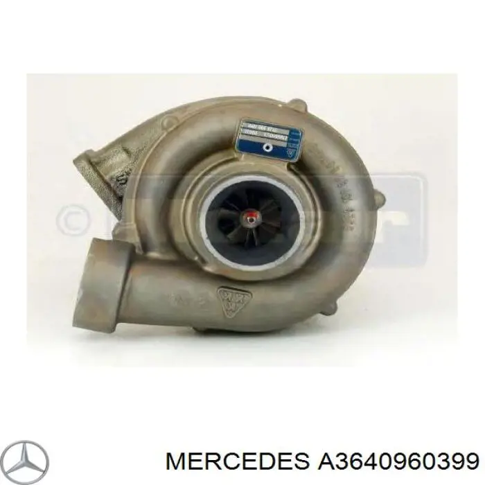 A364096039980 Mercedes турбіна