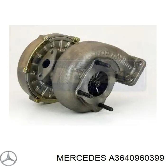Турбіна Mercedes A3640960399 ціна, від 1025.59 USD