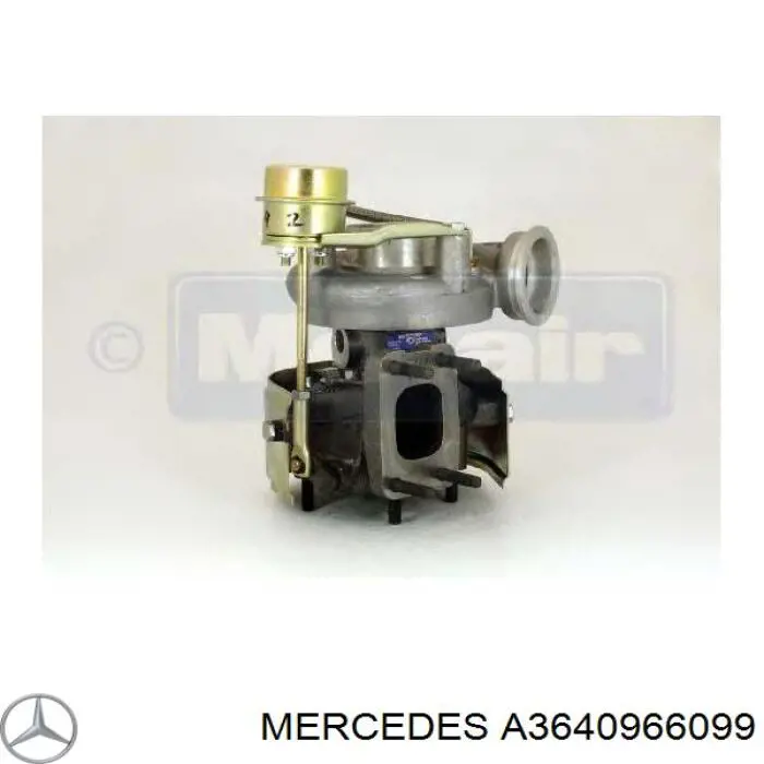 A3640966099 Mercedes Турбонаддув