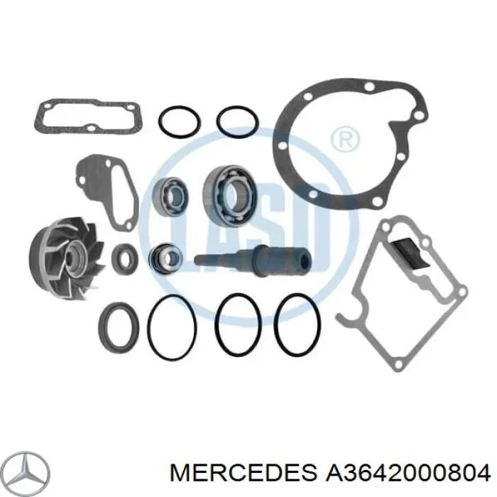 A3642000804 Mercedes Ремкомплект водяної помпи