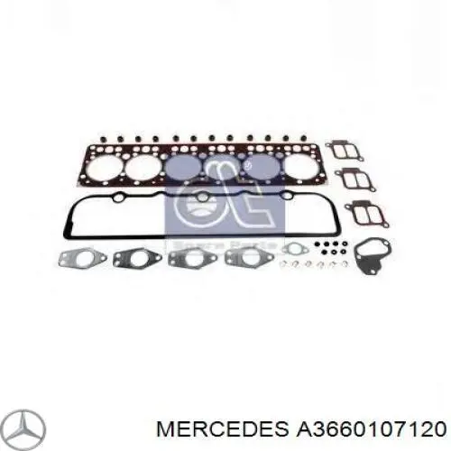 A3660107120 Mercedes комплект прокладок двигуна, верхній