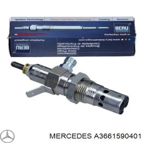 Свіча накалу Mercedes A3661590401 ціна, від 29.53 USD
