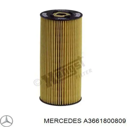 Масляний фільтр двигуна Mercedes A3661800809 ціна, від 8.87 USD