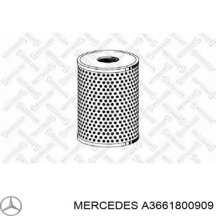Масляний фільтр двигуна Mercedes A3661800909 ціна, від 7.60 USD