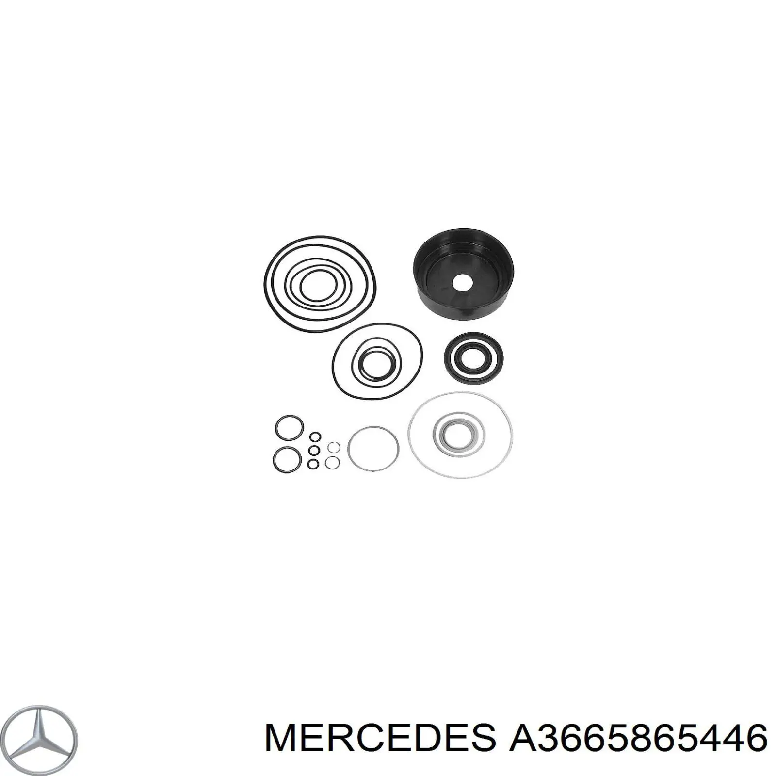 A3665865446 Mercedes Ремкомплект до рульової рейки