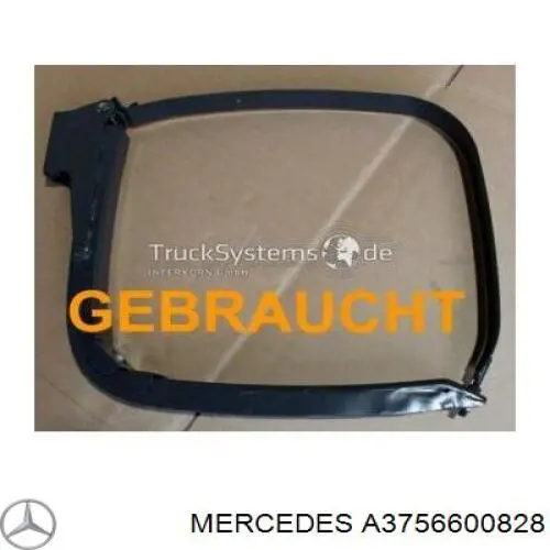 A3756600828 Mercedes Накладка на поріг ліва