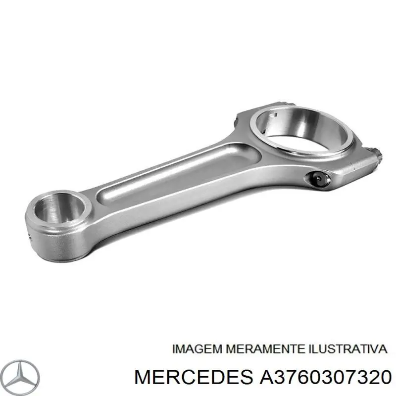 Купити A3760307320 Mercedes Шатун поршня двигуна