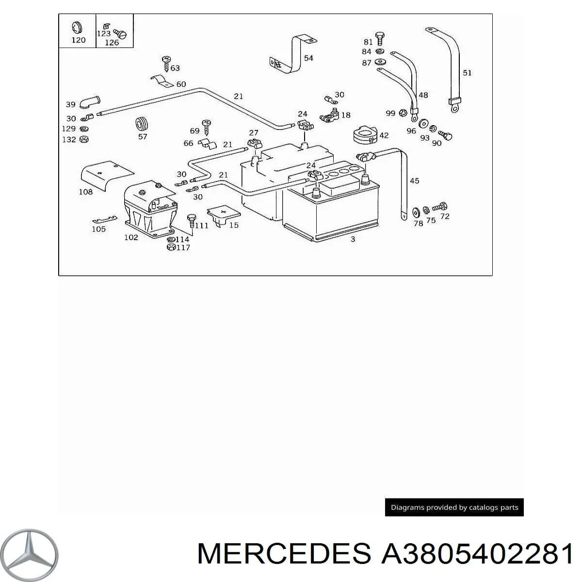 Купити A3805402281 Mercedes Провід датчика АБС передній