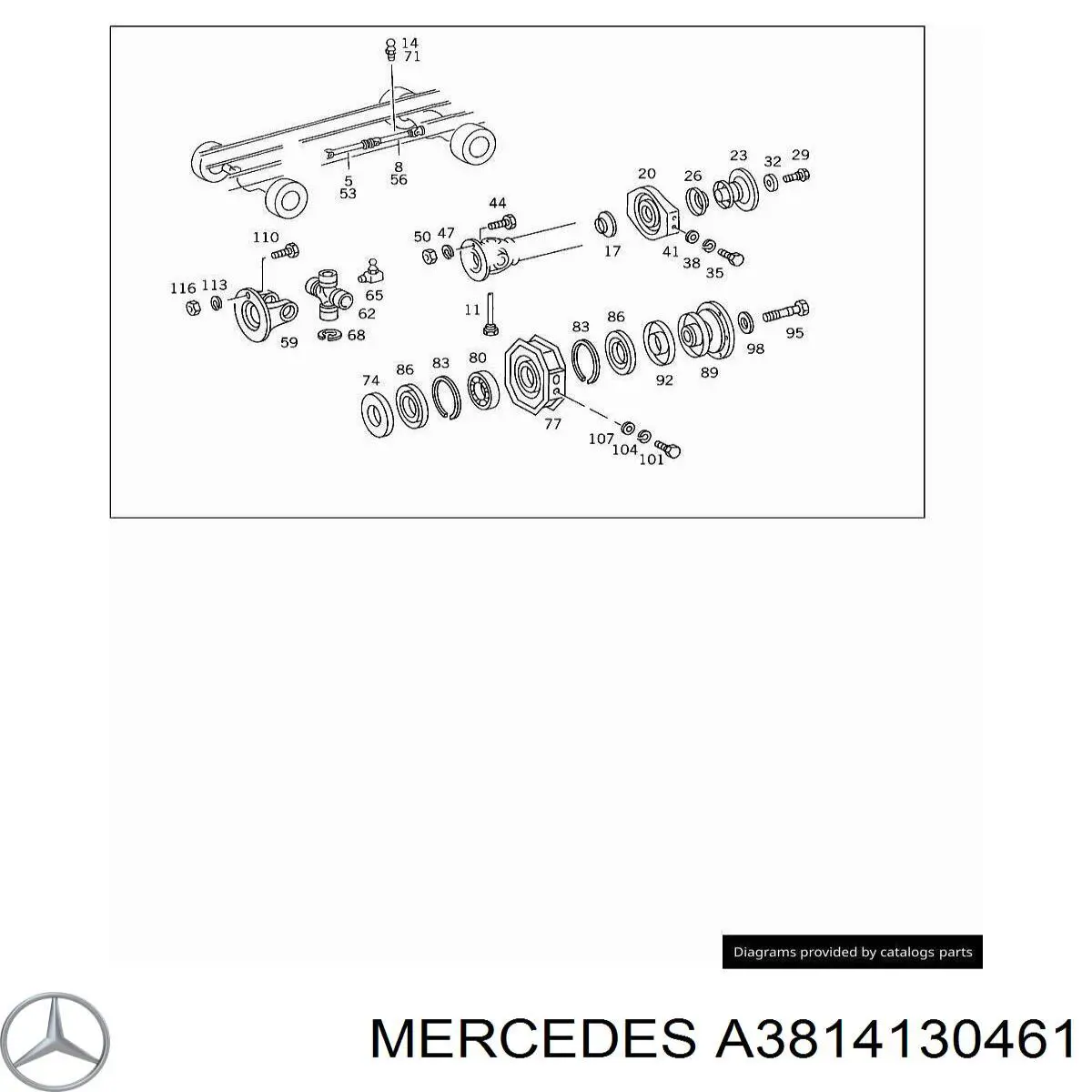 A3814130461 Mercedes 