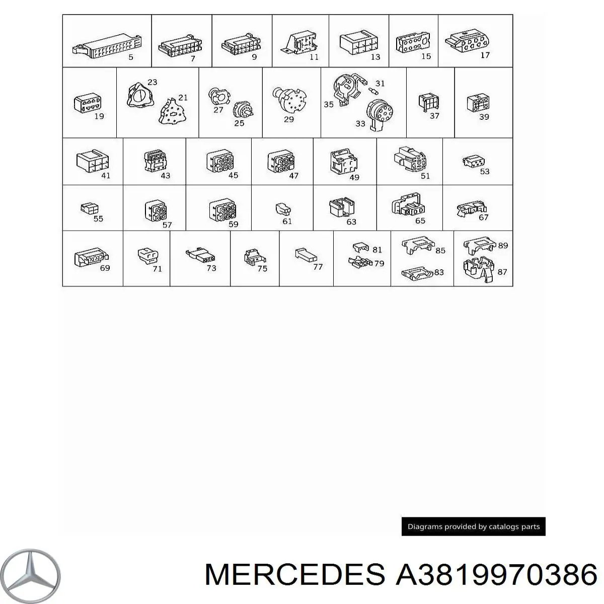 A0009973220 Mercedes 