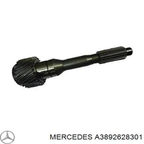 Вал первинний КПП Mercedes A3892628301 ціна, від 331.62 USD