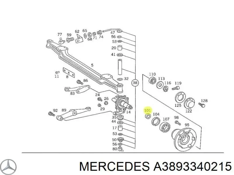 450219 Diesel Technic Кільце маточини